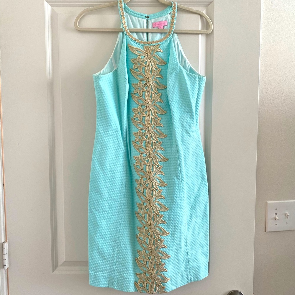 Lilly Pulitzer Aqua Dress